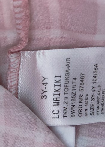 Pembe Kız Çocuk Uzun Kollu Fırfırlı gömlek - Görsel 4