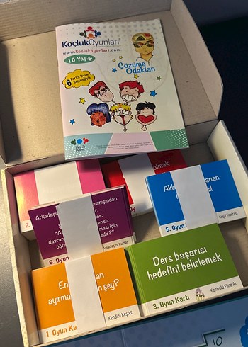 Çözüm Odaklı 10 Yaş ve Üzeri Oyun Seti - Görsel 3