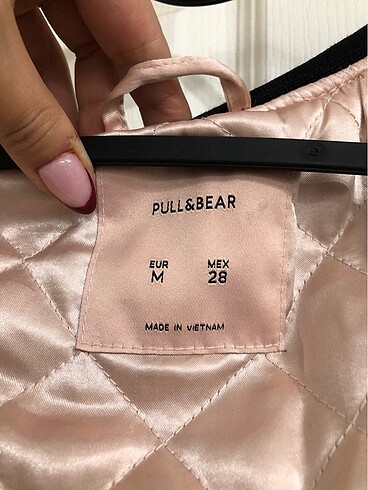 38 Beden siyah Renk Bomber ceket