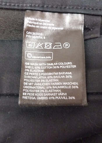 Kadın Siyah Kumaş Pantolon - Görsel 4