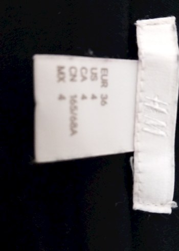 Kadın Siyah Kumaş Pantolon - Görsel 2