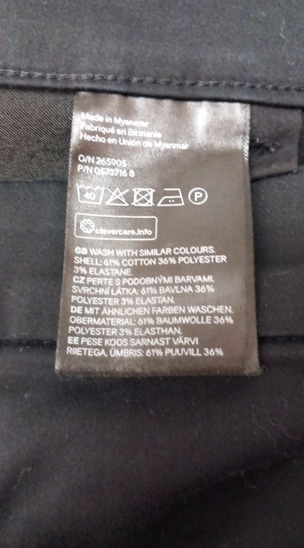 Kadın Siyah Kumaş Pantolon - Görsel 4