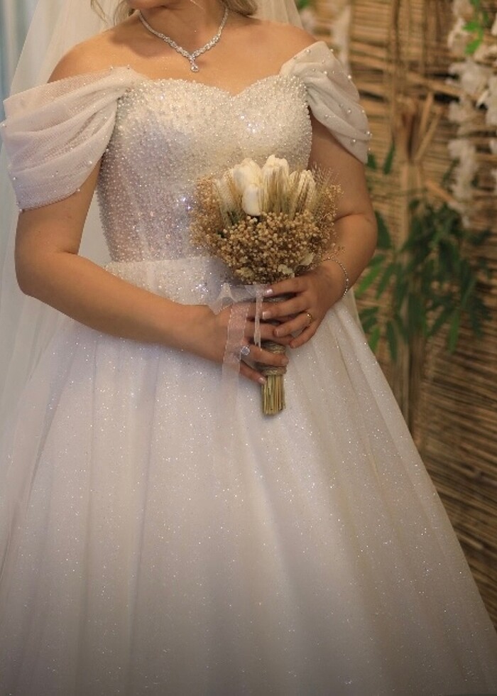 HELEN MODEL GELİNLİK + DUVAK - Görsel 2