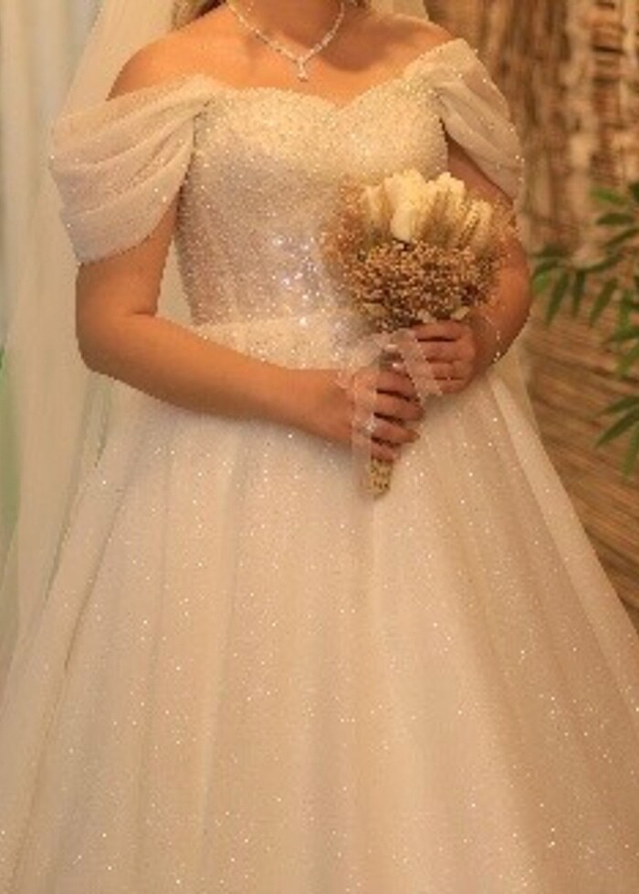 HELEN MODEL GELİNLİK + DUVAK - Görsel 3