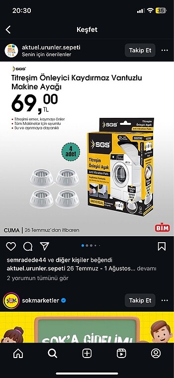 Titresım onleyıcı Makine ayağı