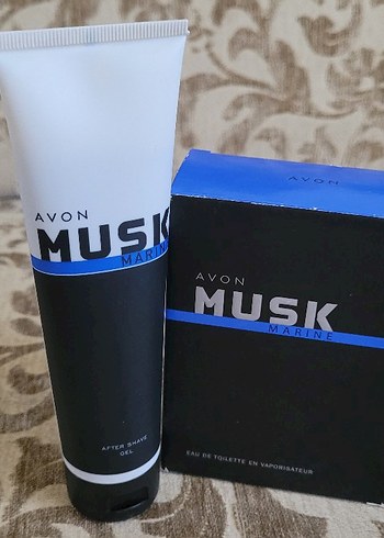 Avon Musk Marine Erkek Parfüm ve Tıraş Jeli