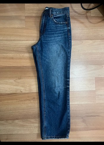 D96 crop straight jean - Görsel 3