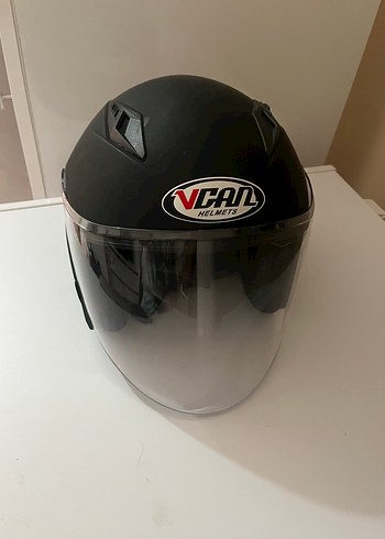 Siyah Motosiklet Kaskı - Görsel 2