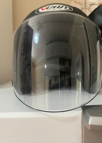 Siyah Motosiklet Kaskı - Görsel 6