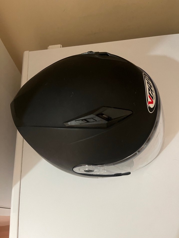 Siyah Motosiklet Kaskı - Görsel 3