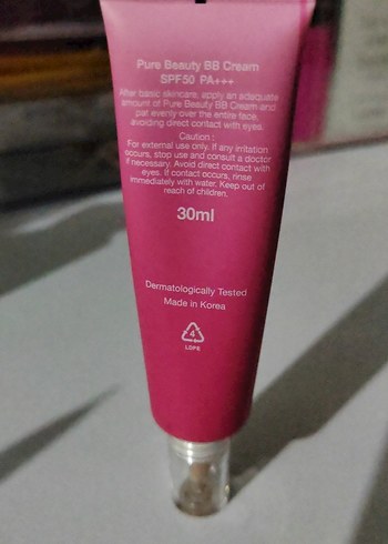 Pure Beauty Pembe BB Krem - Görsel 2