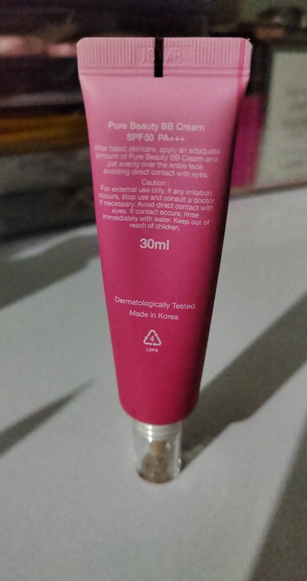 Pure Beauty Pembe BB Krem - Görsel 2