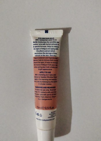 Celenes Anti-Stress Göz Çevresi Balmı 15ml - Görsel 2