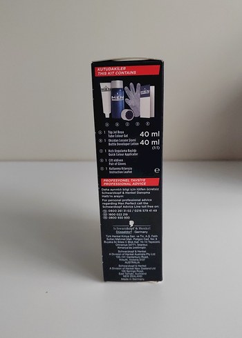 Schwarzkopf Men Perfect Siyah Saç Boyası 80 - Görsel 3