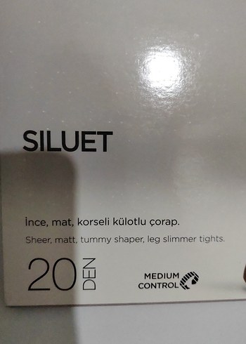 Penti Penti Sheer Mat Korseli Klotlu Çorap