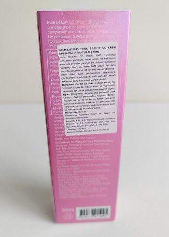 Pure Beauty Urban Shield BB Krem - 02 Natural - Görsel 2