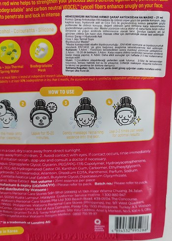 Kadınlar için Çeşitli Maske ve Peelingler - Görsel 4