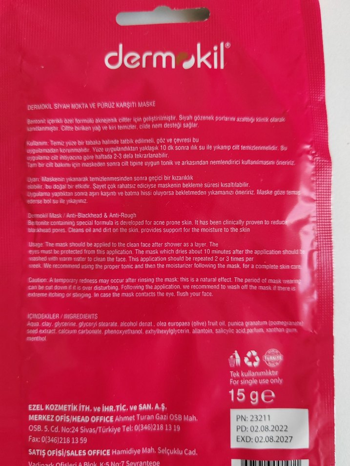 Kadınlar için Çeşitli Maske ve Peelingler - Görsel 2