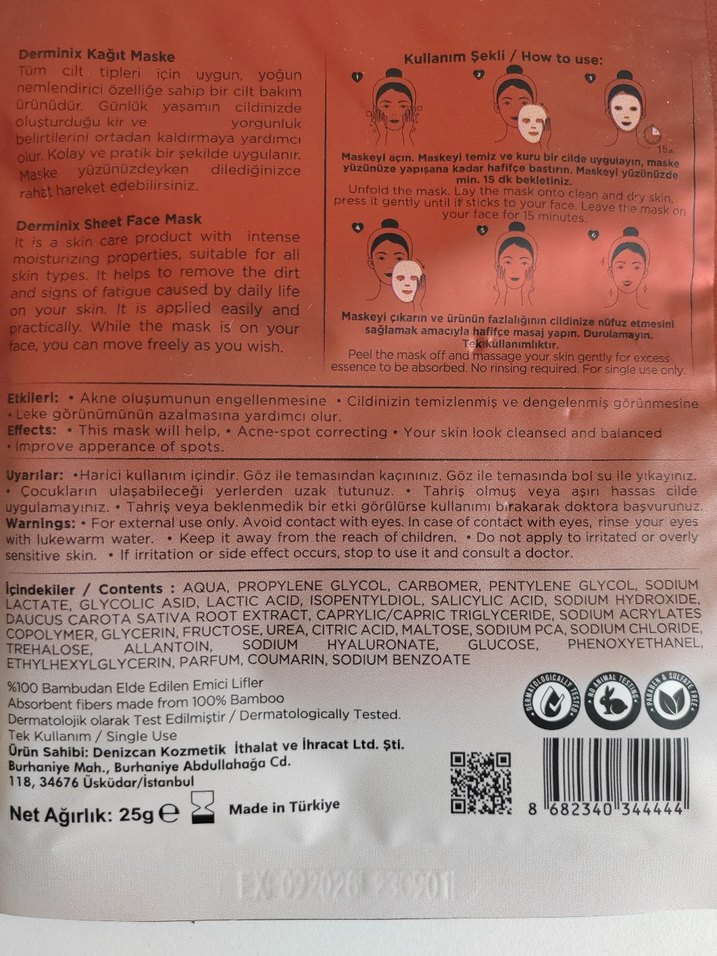 Kadınlar için Çeşitli Maske ve Peelingler - Görsel 3