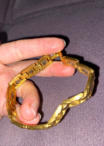 Altın Rengi Bileklik-Zincir Kolye- Kolye - Görsel 3