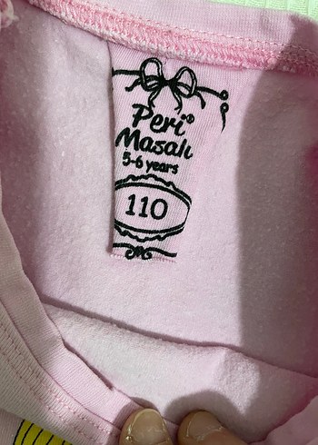 Kız Çocuk Pembe Uzun Kollu kazak - Görsel 2