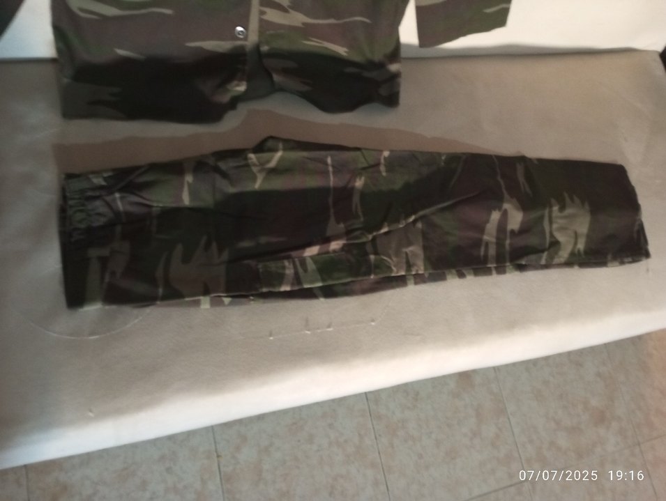 Çocuk Kamuflaj asker kiyafeti - Görsel 2