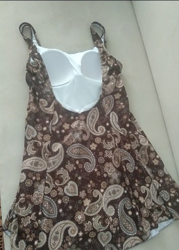 ELBİSE MODEL ŞAL DESEN MAYO - Görsel 2