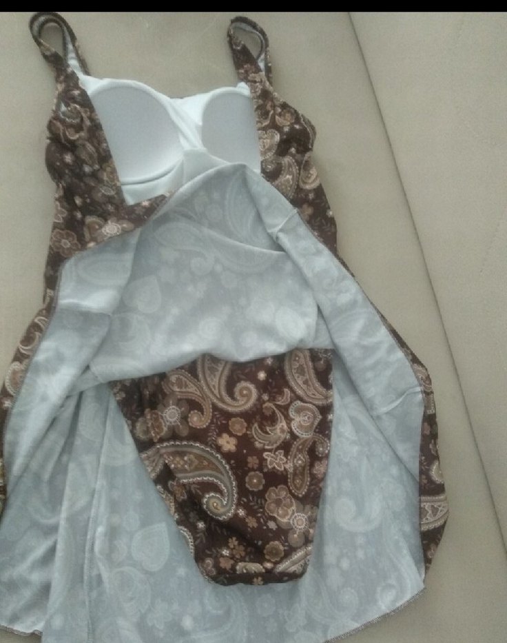 ELBİSE MODEL ŞAL DESEN MAYO - Görsel 3