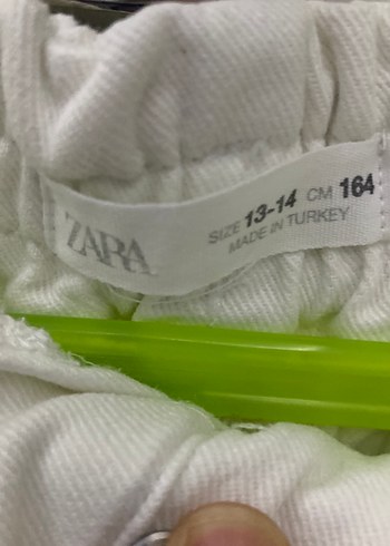 Kız çocuk Beyaz denim Şort - Görsel 7