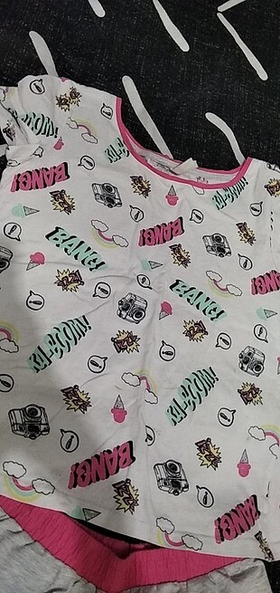 Diğer Üçlü altılı pijama takimi