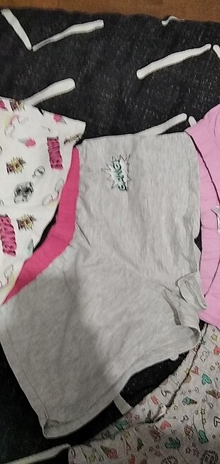 xs Beden Üçlü altılı pijama takimi