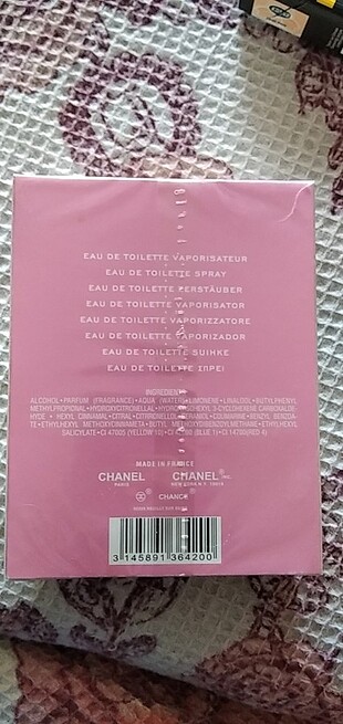 Chanel Orijinal parfum