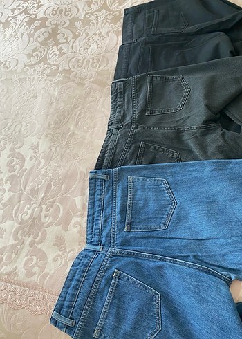 Kadın füme Kemerli Bol Kesim Kot Pantolon - Görsel 6