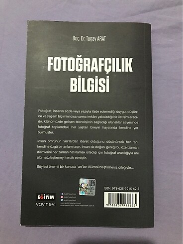  Fotoğrafçılık bilgisi