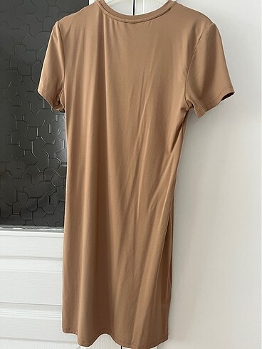 m Beden camel Renk H&M elbise