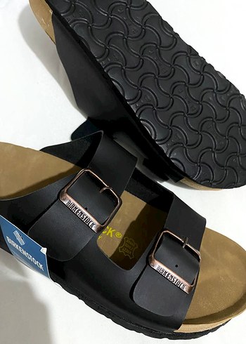 Birkenstock Erkek Siyah Tokalı Sandalet - Görsel 2