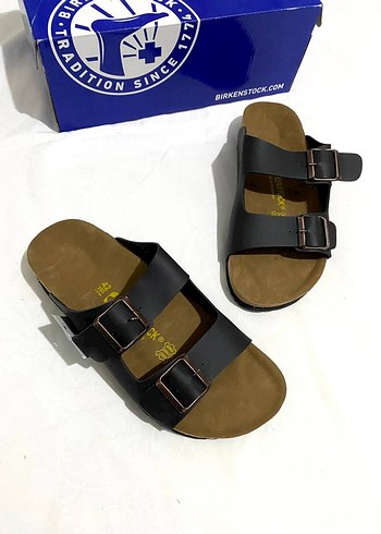 Birkenstock Erkek Siyah Tokalı Sandalet - Görsel 7