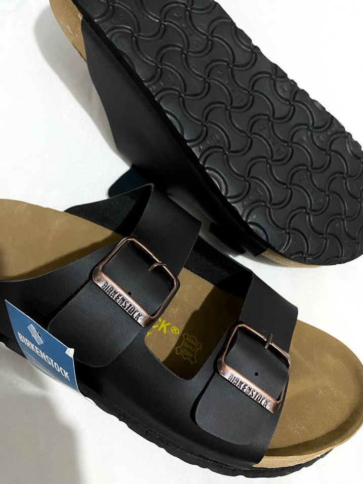 Birkenstock Erkek Siyah Tokalı Sandalet - Görsel 2