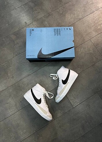 38 Beden beyaz Renk ??NIKE BLAZER MID7?? ATOM DİKİŞLİ A KALİTE İTHAL AYARIÖZEL KU
