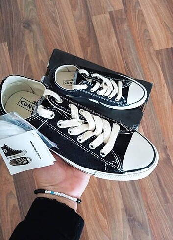 Converse Converse chuck taylor tam kalıp keten meteryal kendi kutusu