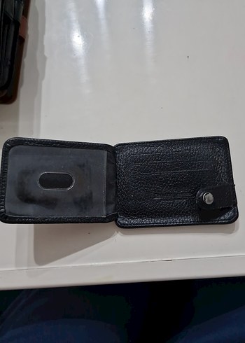 Deri Siyah Erkek Cüzdanı kartlık - Görsel 2