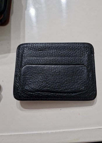 Deri Siyah Erkek Cüzdanı kartlık - Görsel 4