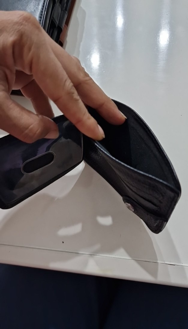 Deri Siyah Erkek Cüzdanı kartlık - Görsel 5