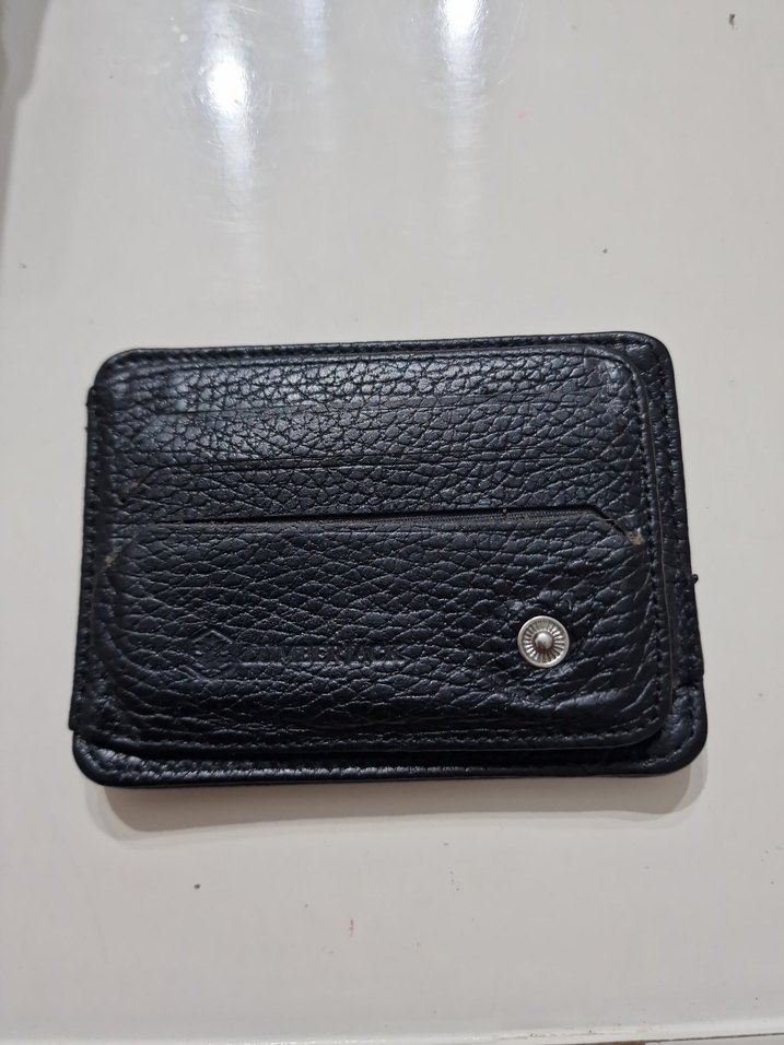 Deri Siyah Erkek Cüzdanı kartlık - Görsel 3