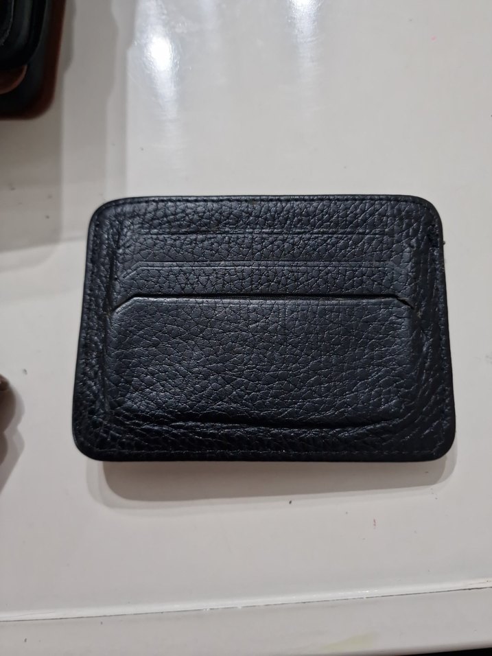 Deri Siyah Erkek Cüzdanı kartlık - Görsel 4