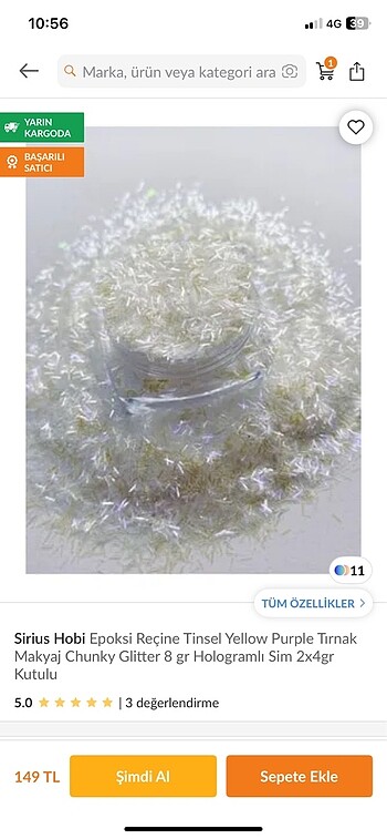 Glitter set - Görsel 6