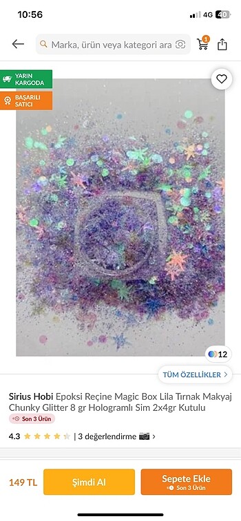 Glitter set - Görsel 5