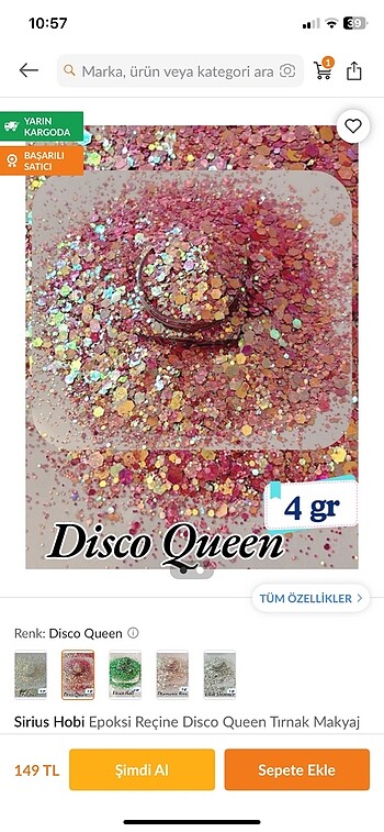 Glitter set - Görsel 10