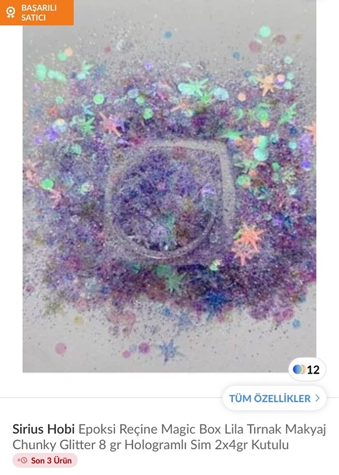 Glitter set - Görsel 5