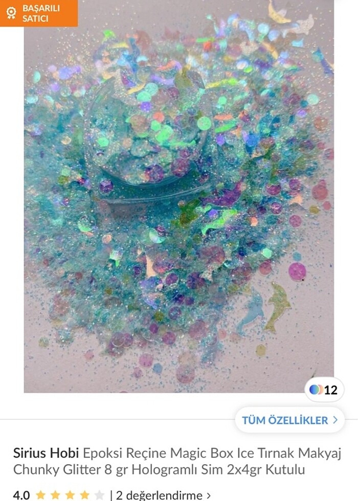 Glitter set - Görsel 3